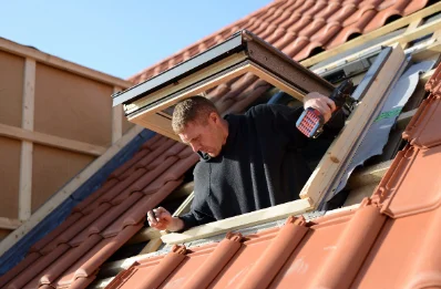 Pose de fenêtres de toit Velux à Vielmanay